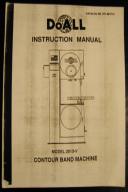DoAll 2013-V, Bandsaw Instruction Manual